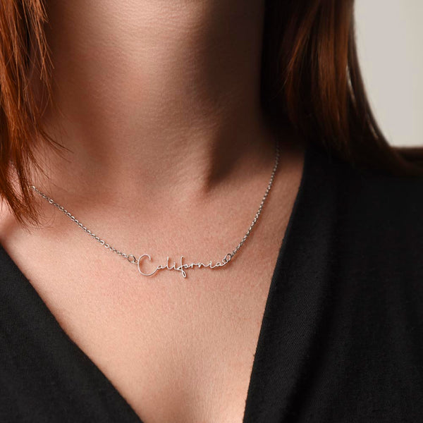 Necklace - Signature Name