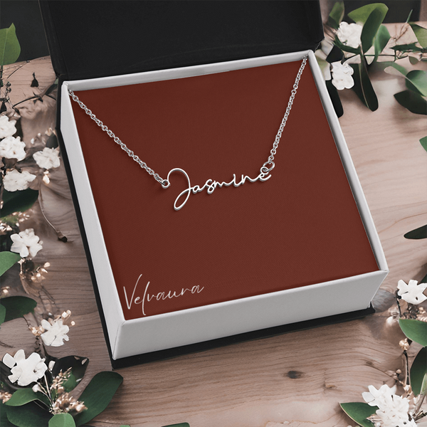 Necklace - Signature Name