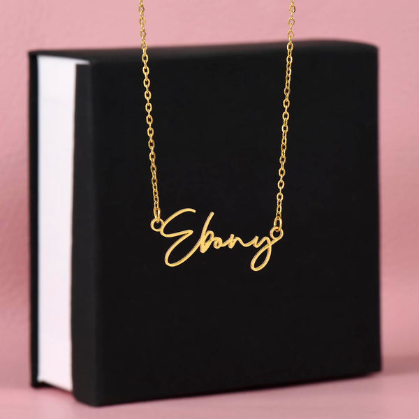 Necklace - Signature Name