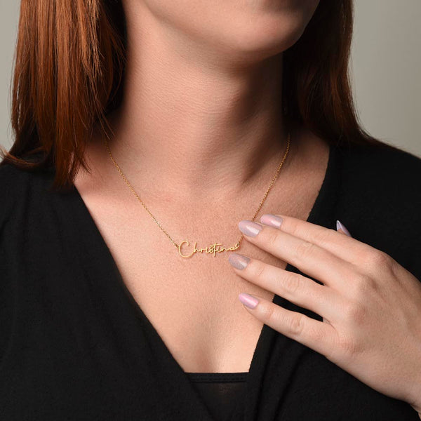 Necklace - Signature Name