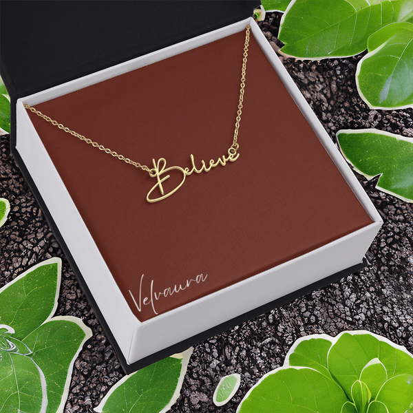 Necklace - Signature Name