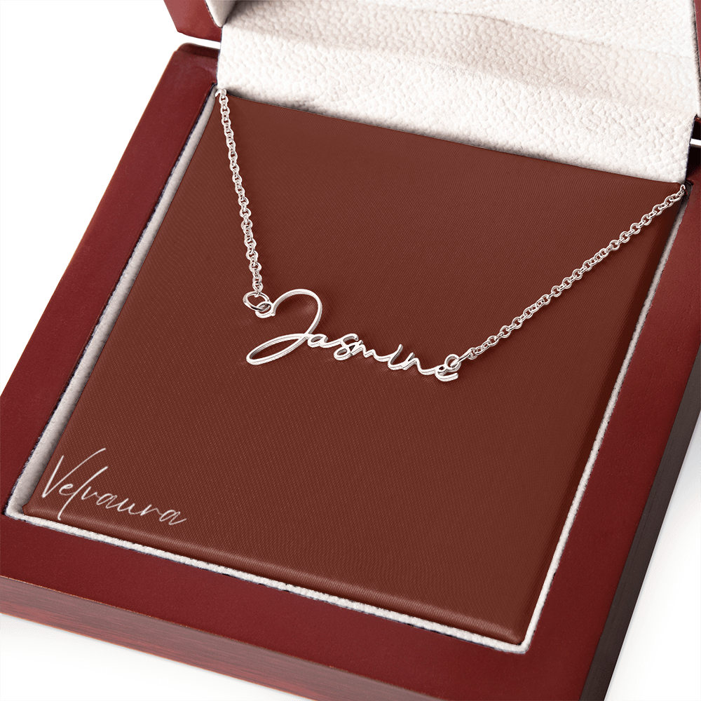 Necklace - Signature Name