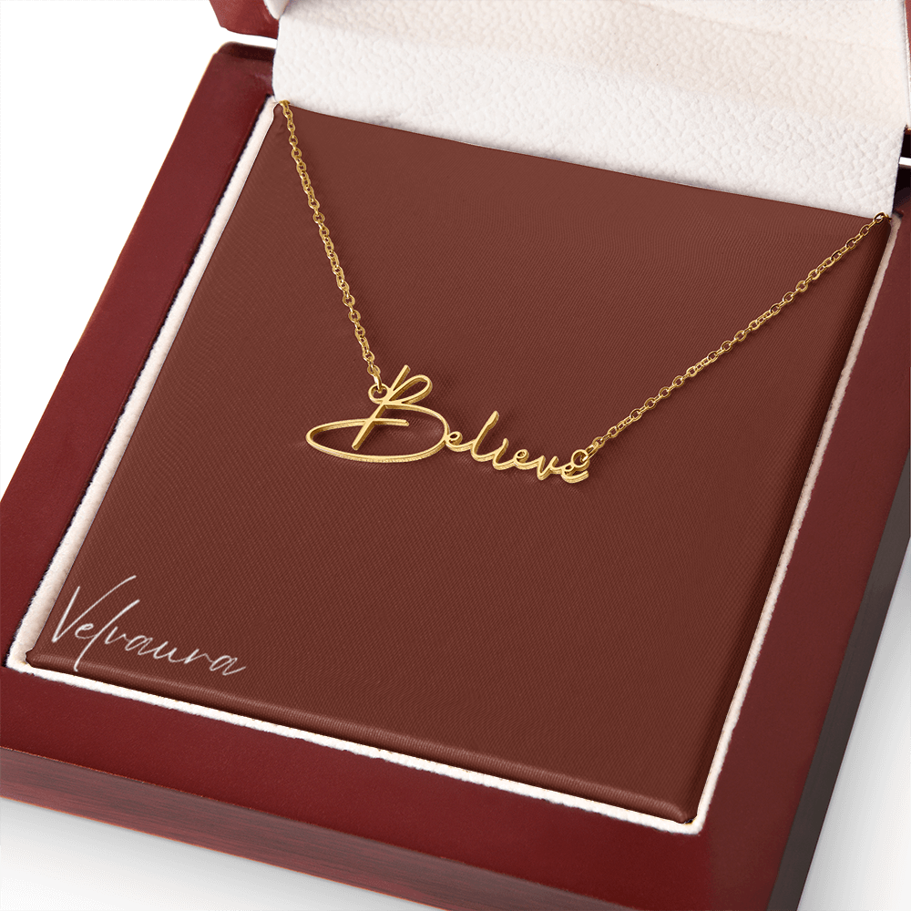 Necklace - Signature Name