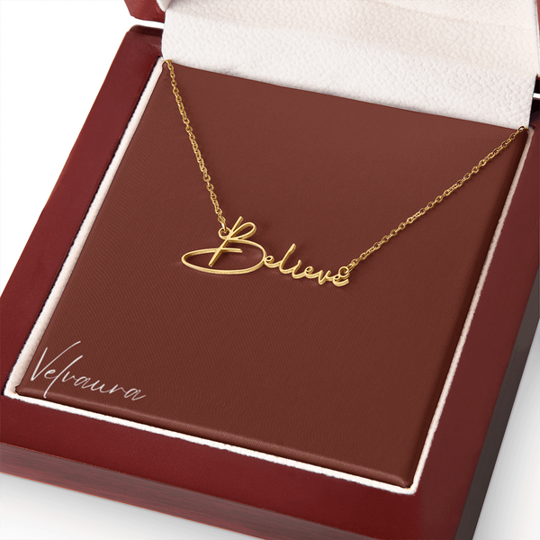 Necklace - Signature Name