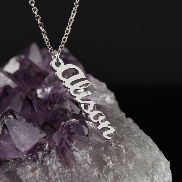 Necklace - Vertical Name