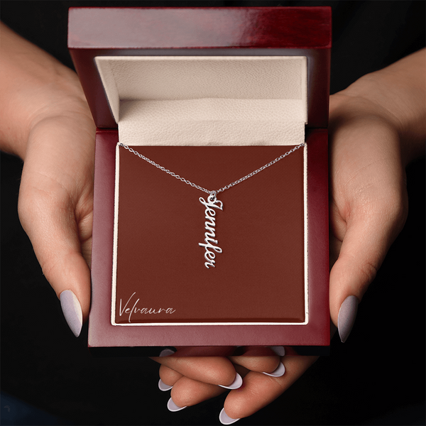 Necklace - Vertical Name