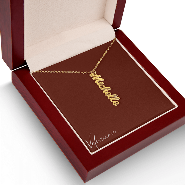 Necklace - Vertical Name