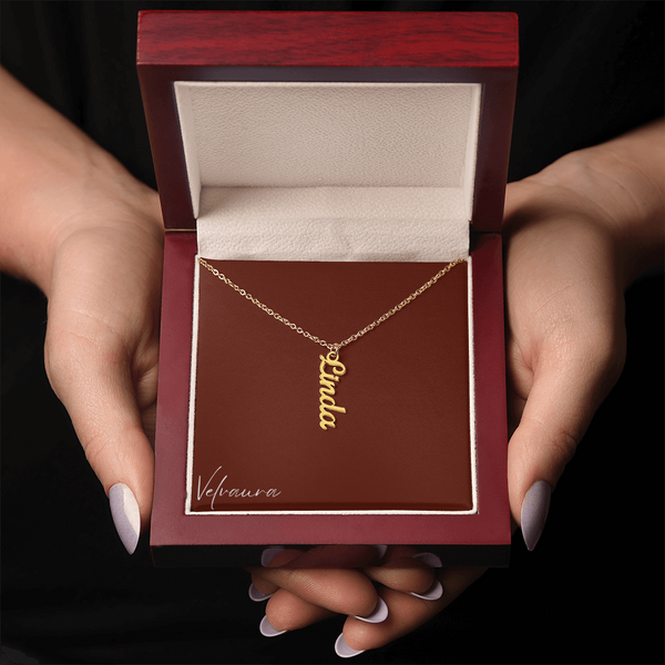 Necklace - Vertical Name