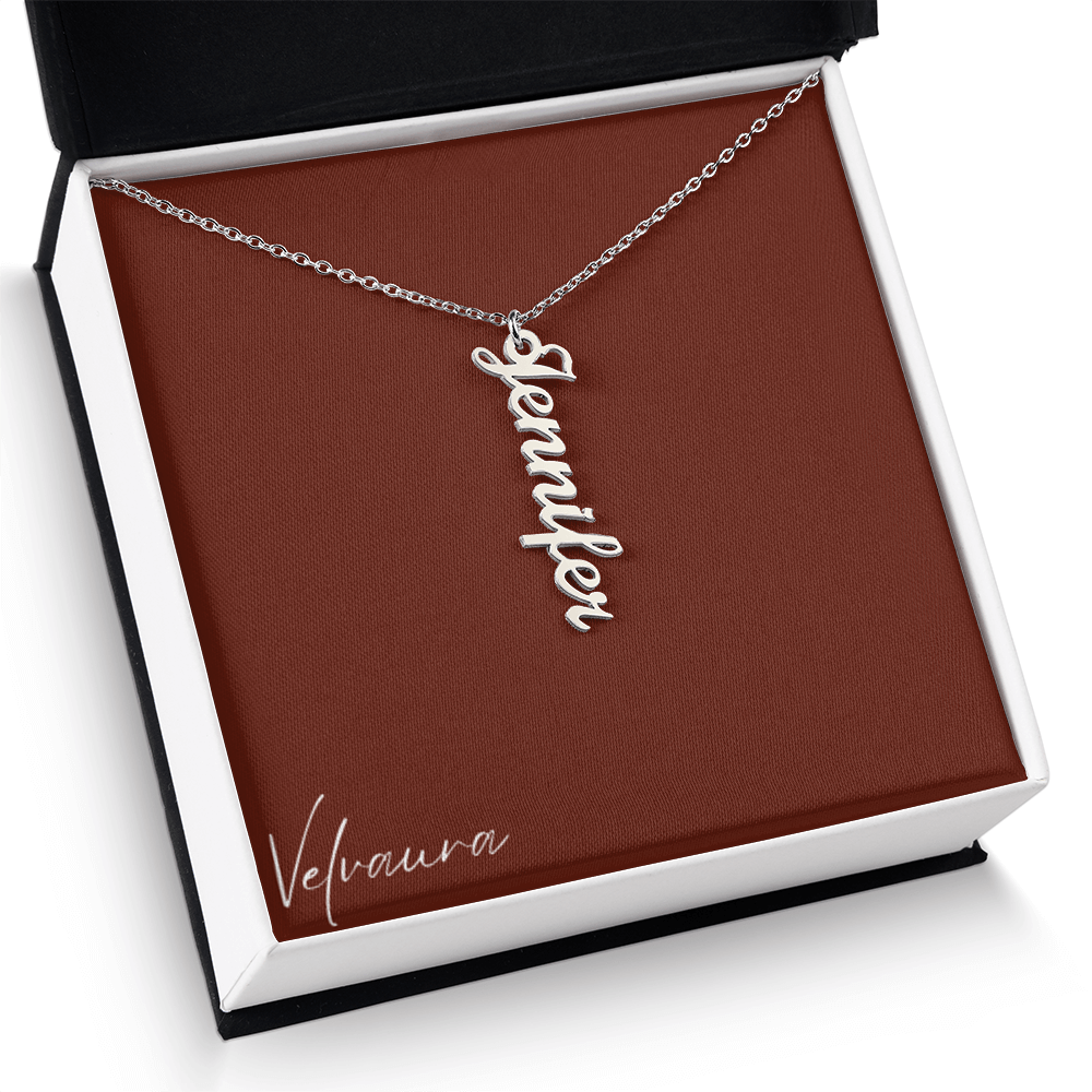Necklace - Multi Vertical Names