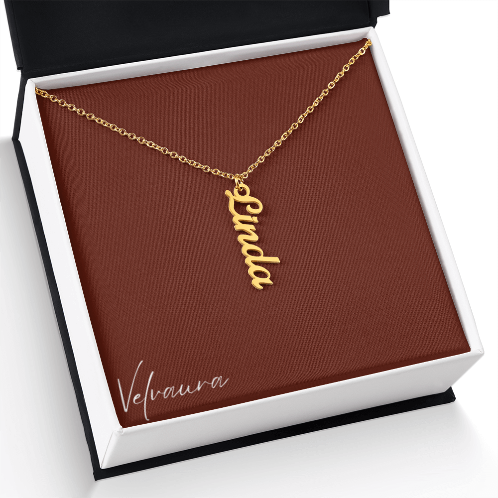 Necklace - Multi Vertical Names