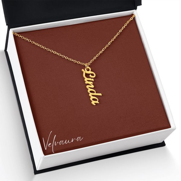 Necklace - Multi Vertical Names