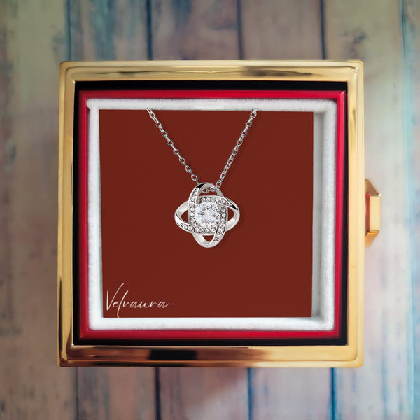 Present Box - Necklace & Rose